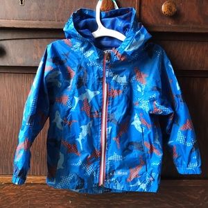 L.L. Bean Discovery kids' rain jacket 4T